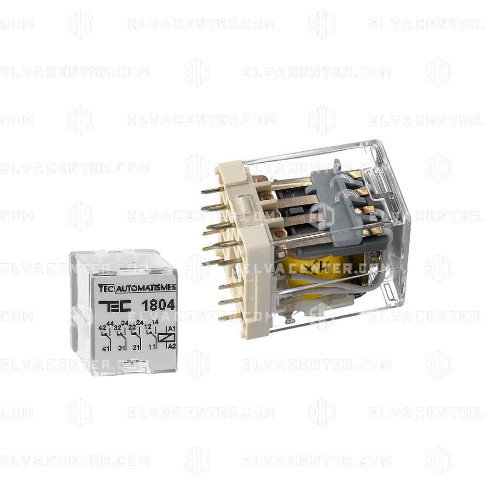 TEC, Relay, 1804, 230VAC, 4CO