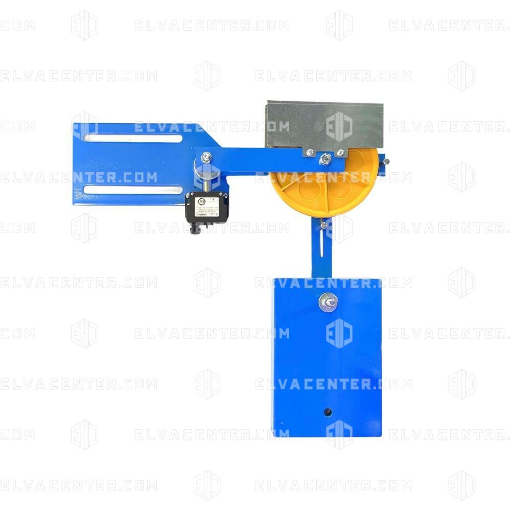 PFB, Spanrol: D200 mm - verticaal haaks - 22kg - contact - zonder afscherming (Afas 09949)