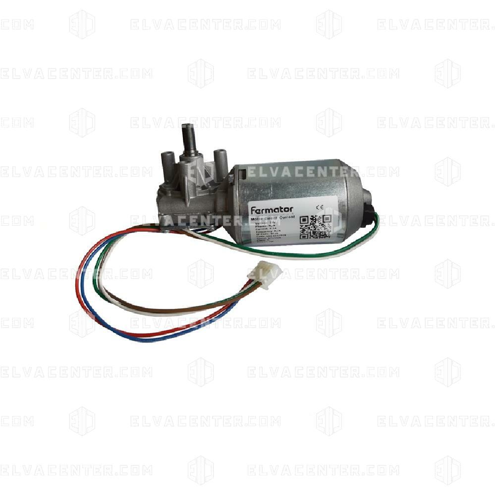 Fermator, Ensemble moteur. DC avec encodeur. Asynchrone. 24 V. DC. 17 Rpm. Engrenage - sans poulie