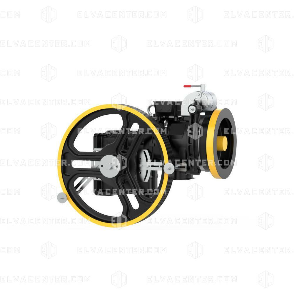 SICOR, SH130B Model 2 - 1/37 - 1500RPM - 5.5Kw - VVVF - zonder Remspoel - zonder Schijf