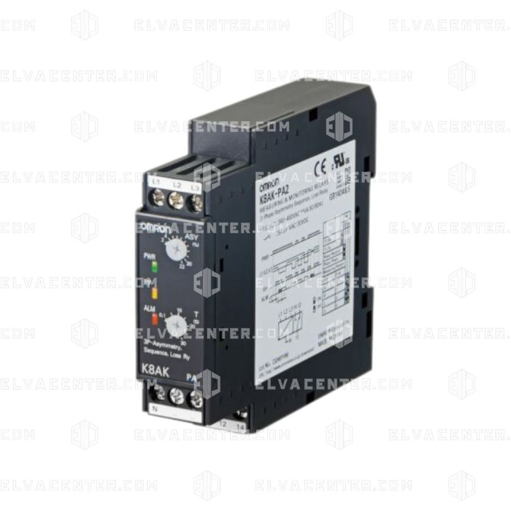 Omron, Phase monitoring relay K8AKPA2 3F400V Shop Elvacenter