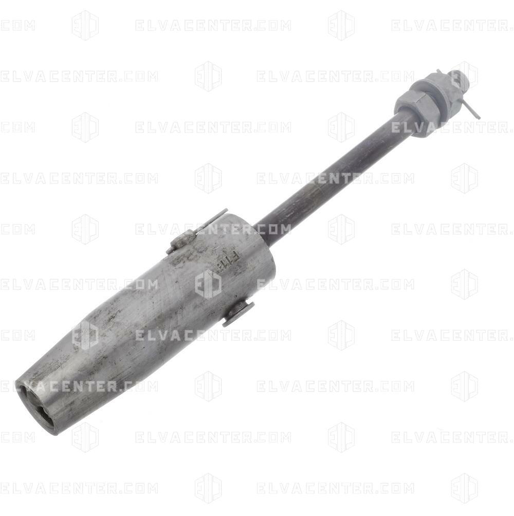 cable clamp: round D 9/10 mm - L = 220 mm