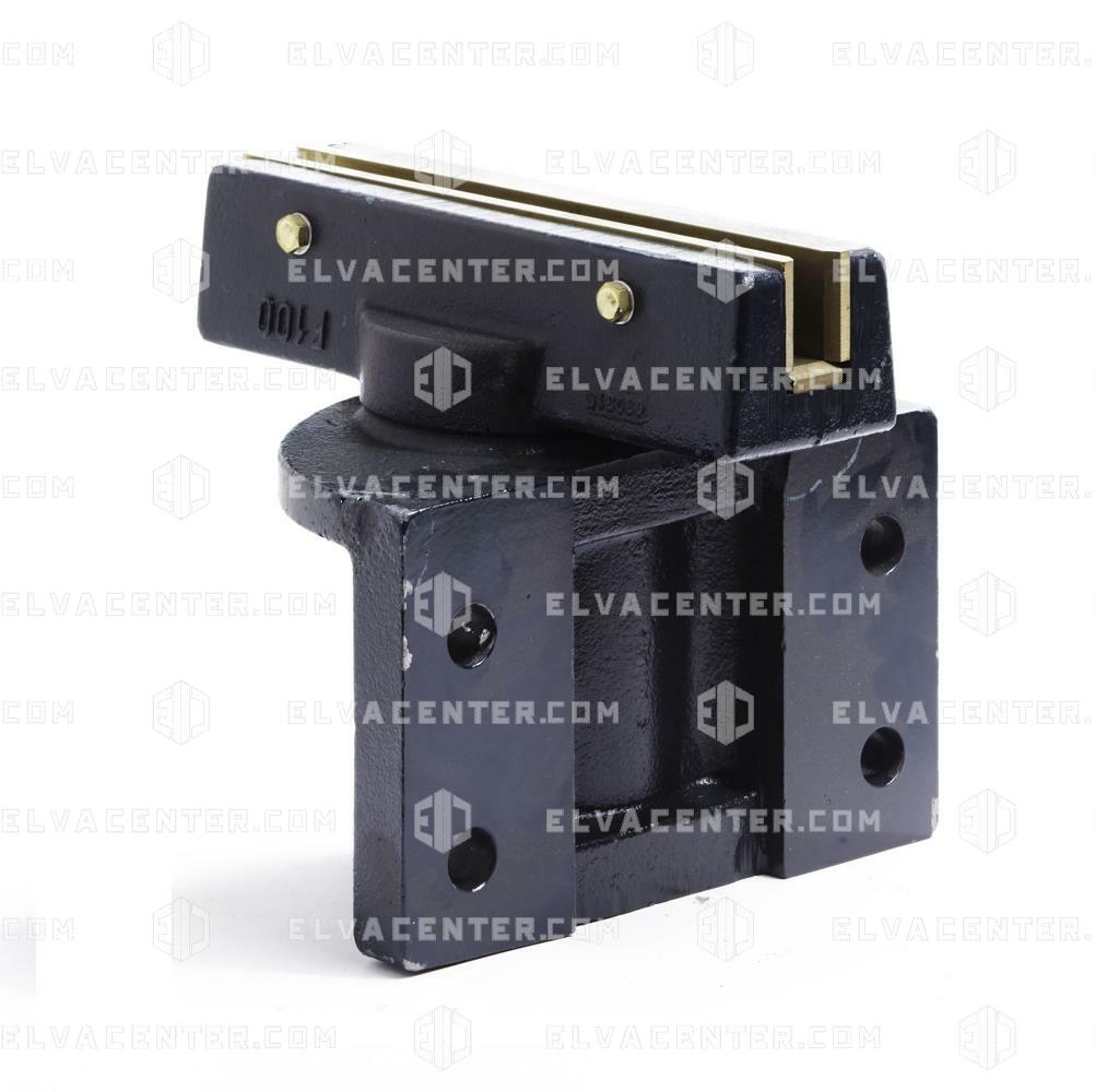 Guide shoe holder T306 C 16 7000 daN incl. brass guide shoe