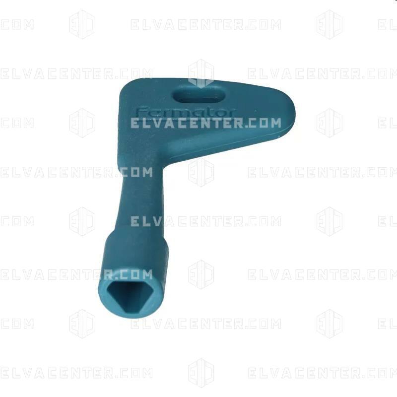 Fermator, Unlocking key - triangle - plastic - OEM Fermator - all types ...