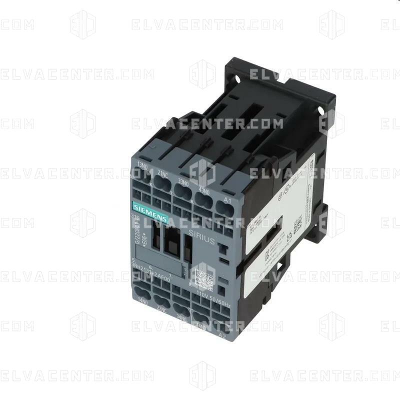 Siemens, contactor  - 3NO/1NC, 110 V AC