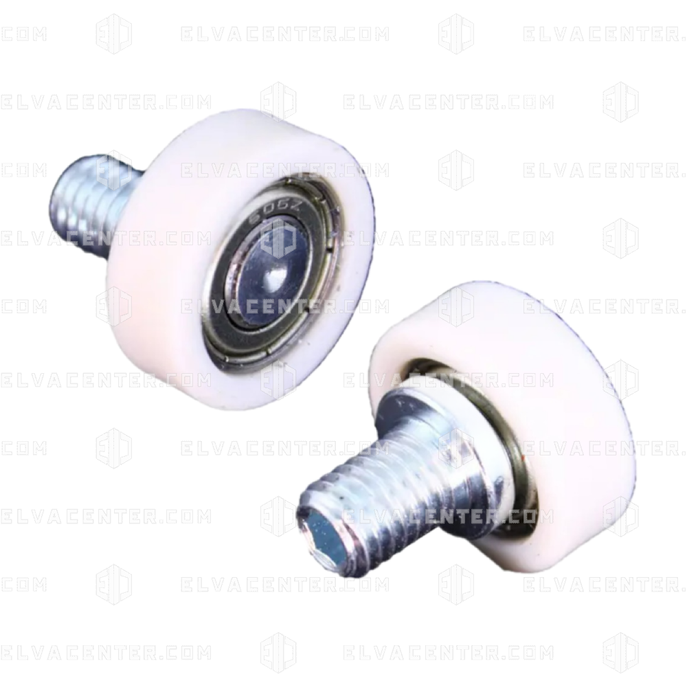 Roller, Ø22x8 mm, eccentric pin M8, voor Varidor 20