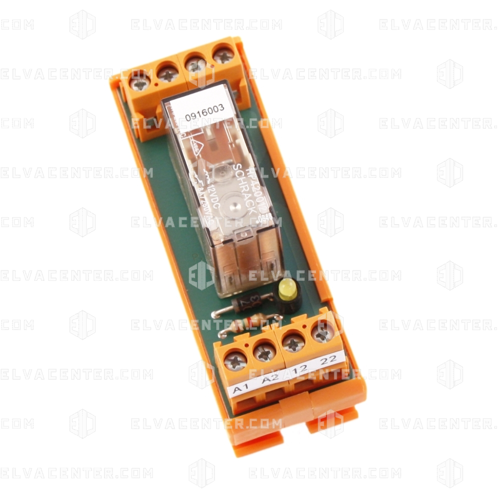 Böhnke & Partner, RAM-12B - relay module with 2 changeover contact (12V)
