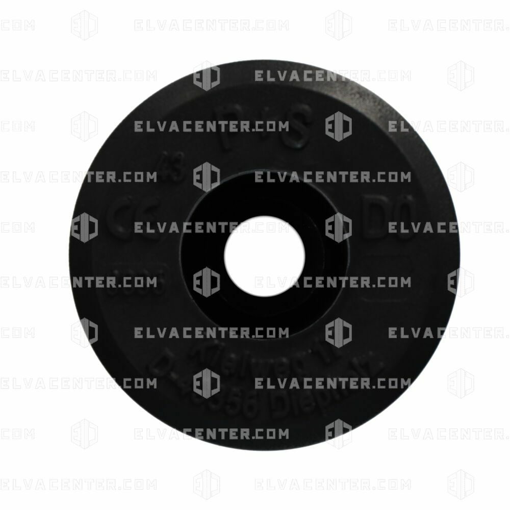 P+S, Buffer D0 – TYPE A – Diepocell BM – ø 80 x 35 x 80 mm with a round base plate