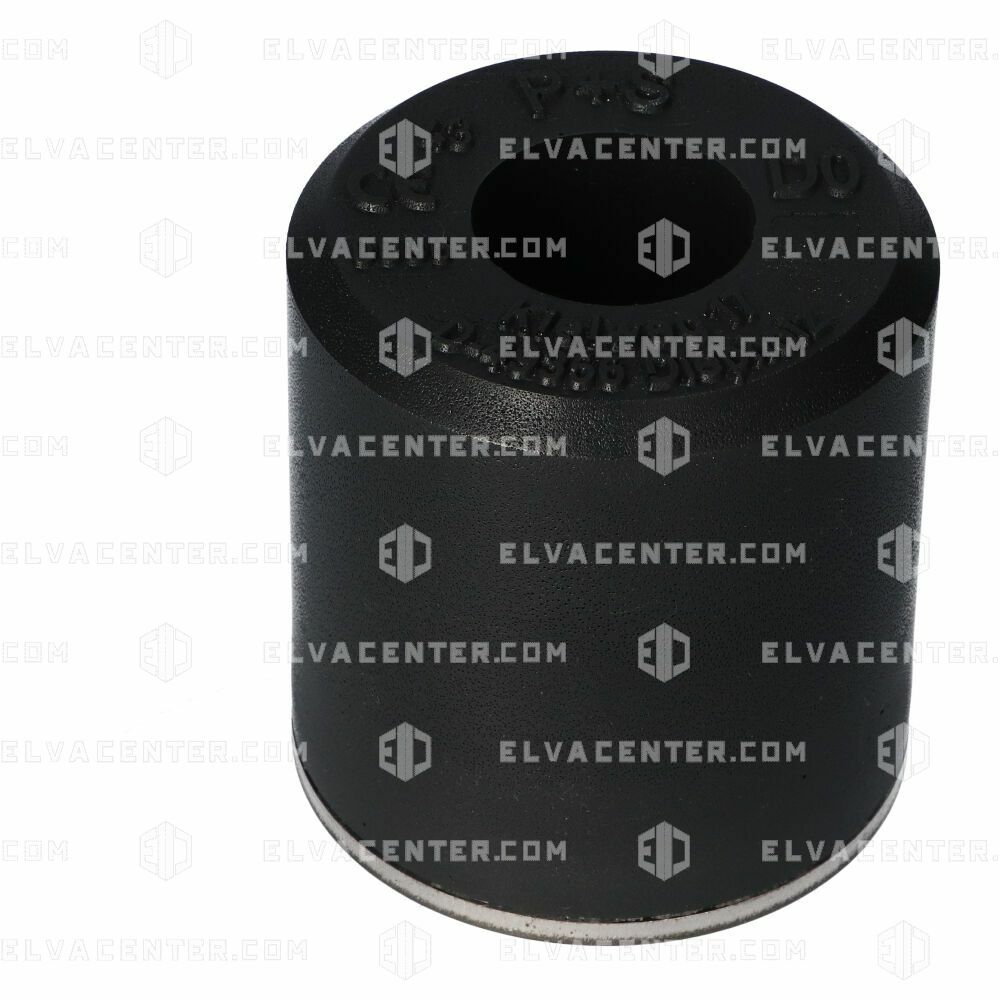 P+S, Buffer D0 – TYPE A – Diepocell BM – ø 80 x 35 x 80 mm with a round base plate