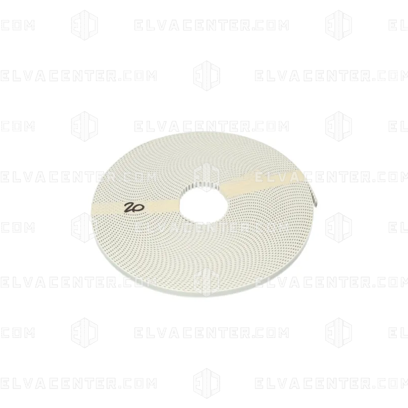 SEA, Tandriem voor aandrijving van de encoder * L = 20 m