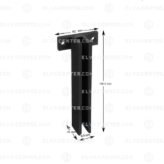 OTIS, gaine conductrice J2 9mm L=150mm