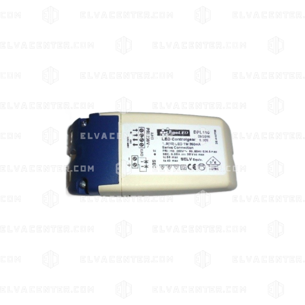 KONE, LED transformator  - LEGOLED DPL110-0.35A/35VCC
