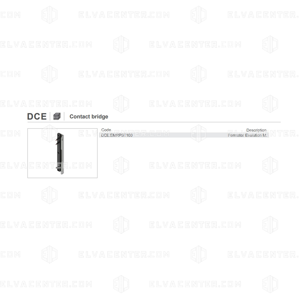 Fermator, long shunt - door contact fermator revolving door (model fermator)