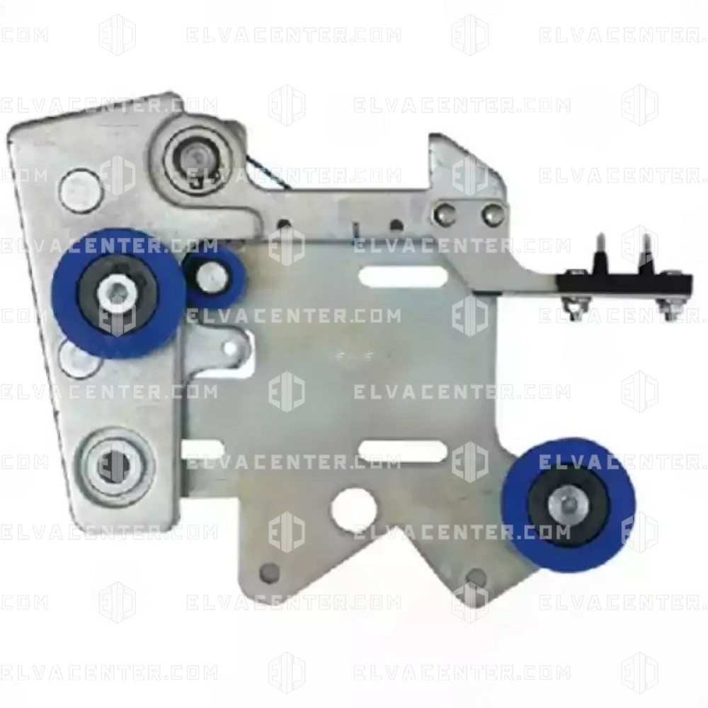 Sematic, shaft door latch right