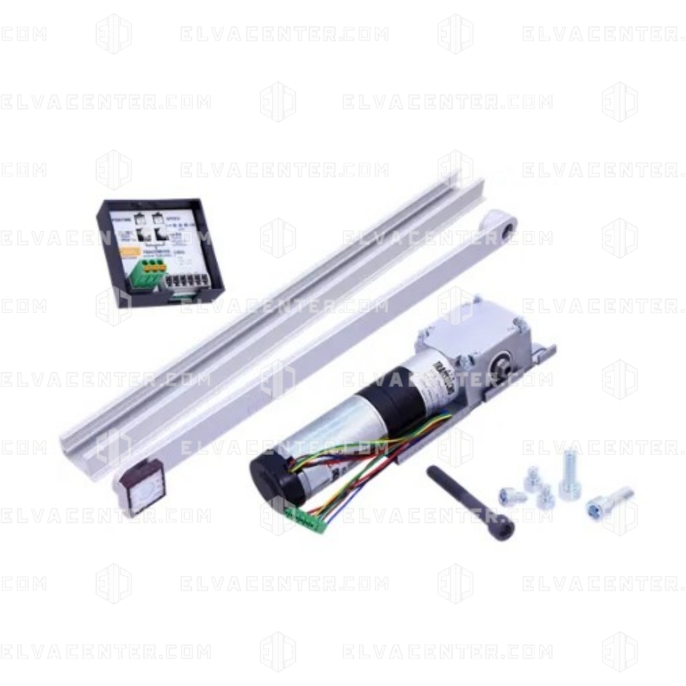 Cibes, deuropener CIDO met deurprint incl. arm/geleide rail