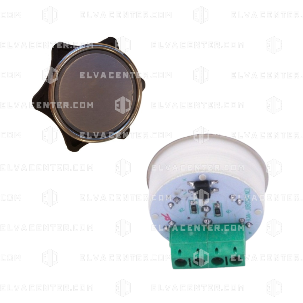 HUNTER, PUSH BUTTON - MD-7 1NO - 24V - RED 