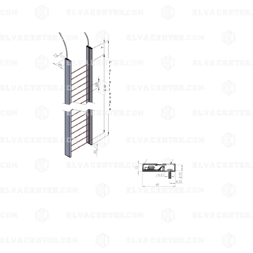 Schmersal, Duometric LI36/50-1840R-SSB02