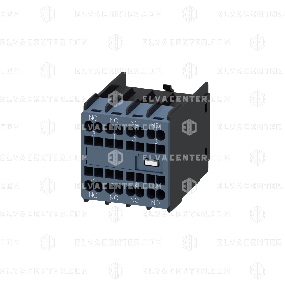 Siemens, auxiliary contact block 3RH2911-2FA22, 2NO + 2NC