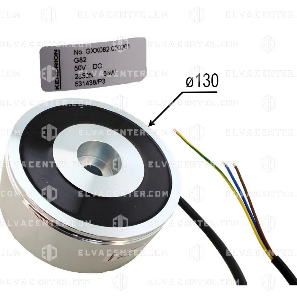 Thyssen, Bremsmagnet, G82, W192/TW130, 50Vdc, 2850Nm, 56W, ø130mm