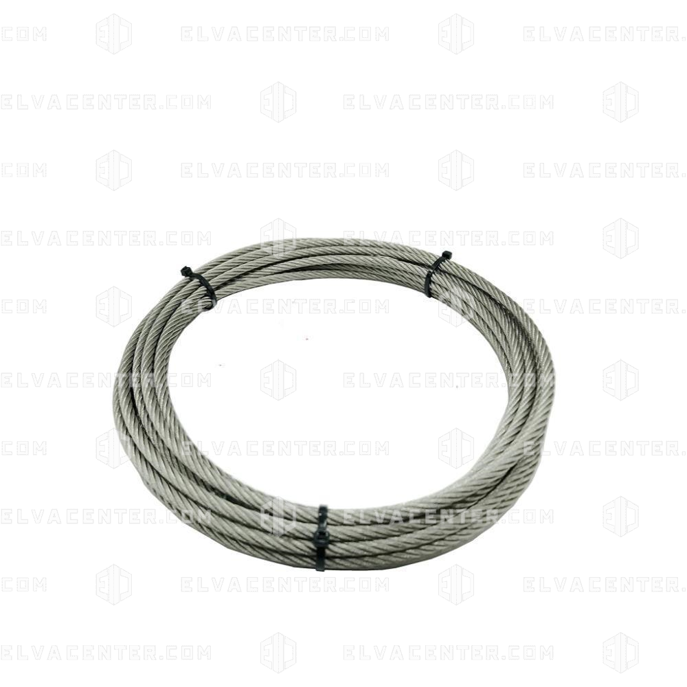 UBERLIFT, 30m Rope fiber core Ø10 6x19S 114 wires 1370/1770 N/mm² - left