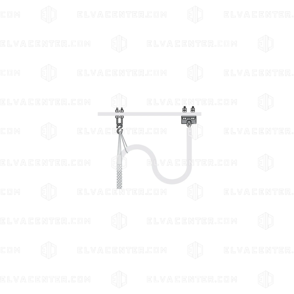 Compensation chain, Installation KIT for Whisper-Flex 15 (article 26137)