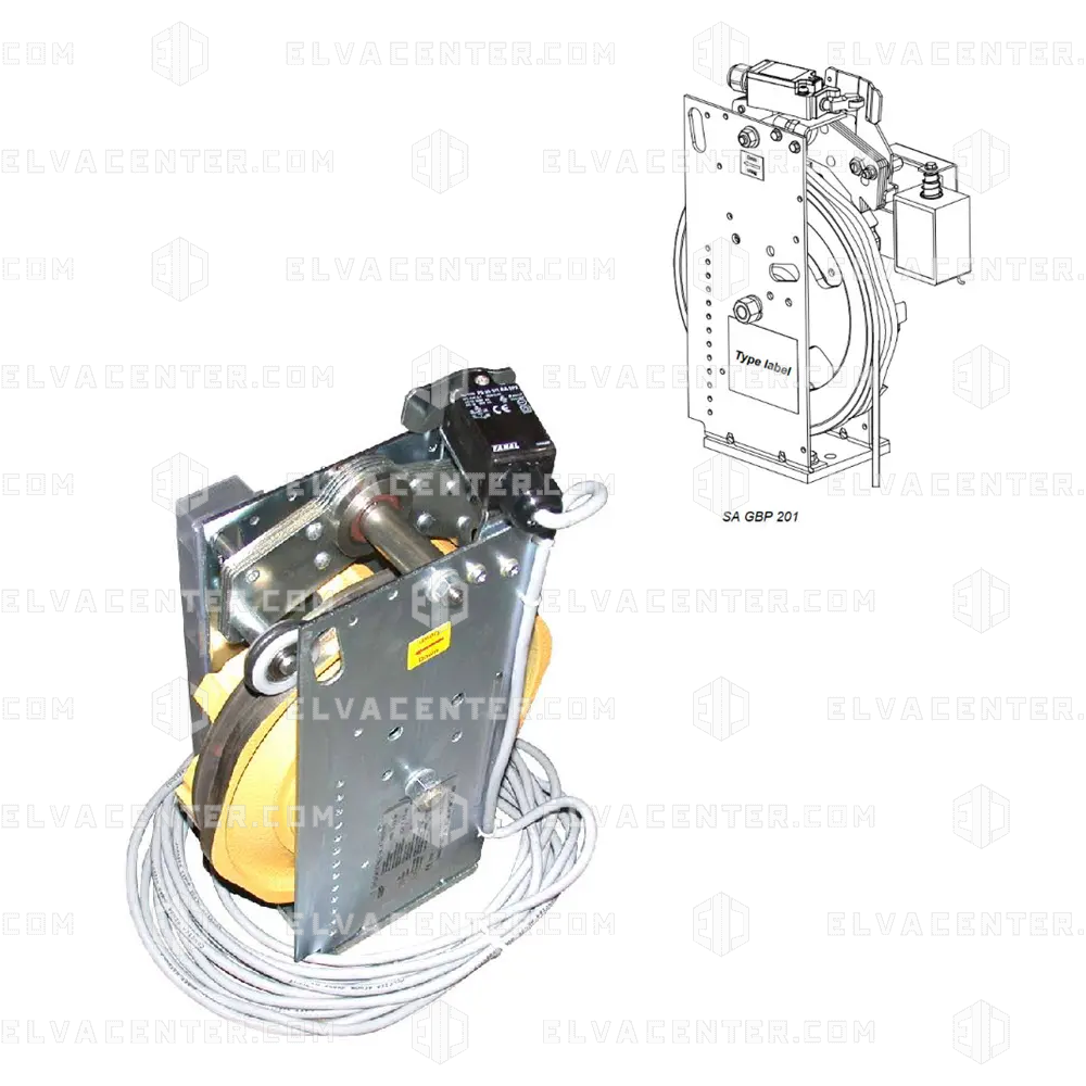 Snelheidsbegrenzer SA GBP201,  Vn=1.0, Va=1,4m/s