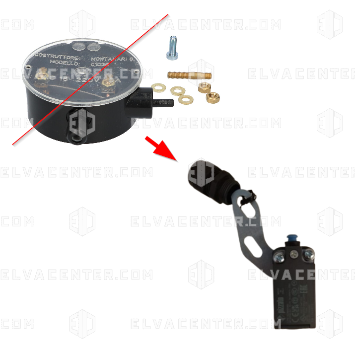 Montanari, Snelheidsbegrenzer: veiligheidscontact voor snelheidsbegrenzer - manuele reset