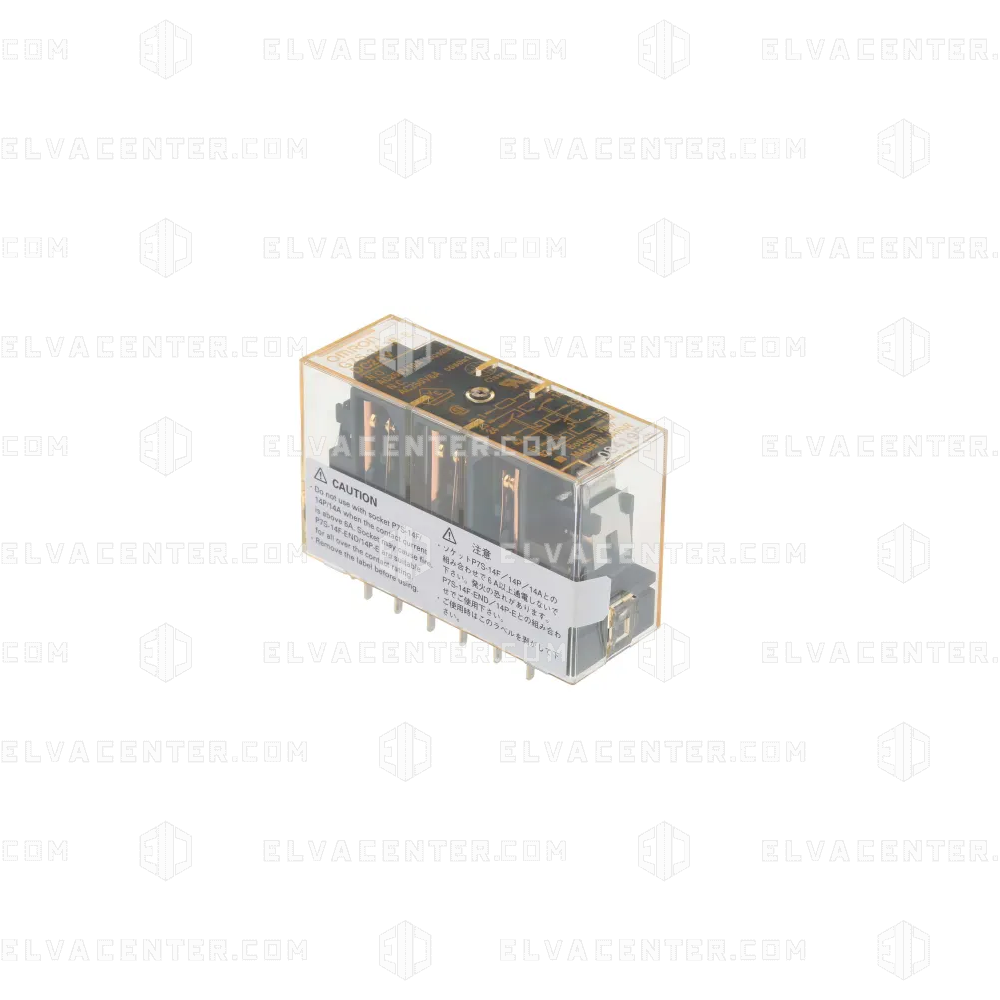 Omron, PCB relay - 24 Vdc - 6-pole - 3NO (10A)- 3NC (6A) - 3PST-NO/3PST-NC