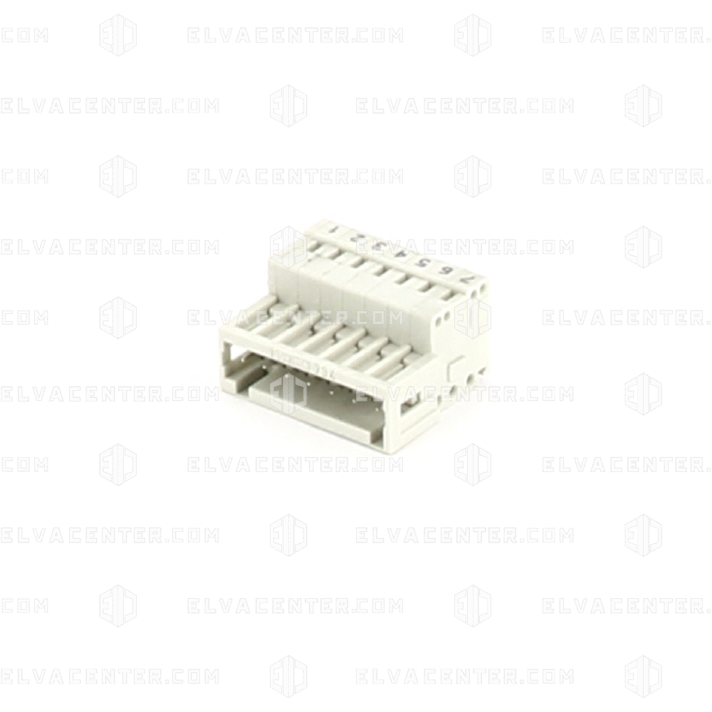 Wago, connector (male) - 7- pole - pitch 3.5 mm