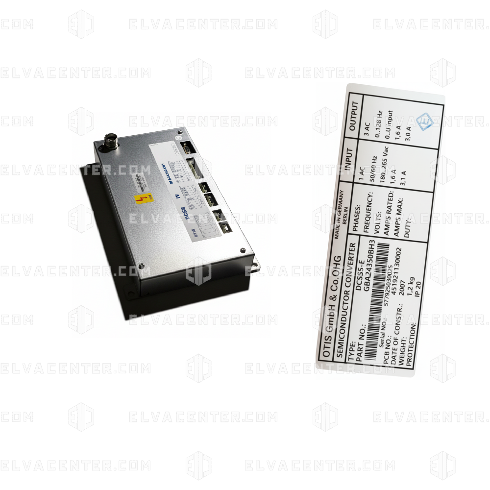 OTIS, control box DCSS5 IV