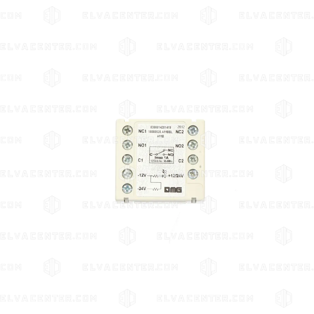 DMG, Contact block microswitch - 2NO-NC - 12/24V - yellow - Shop Elvacenter
