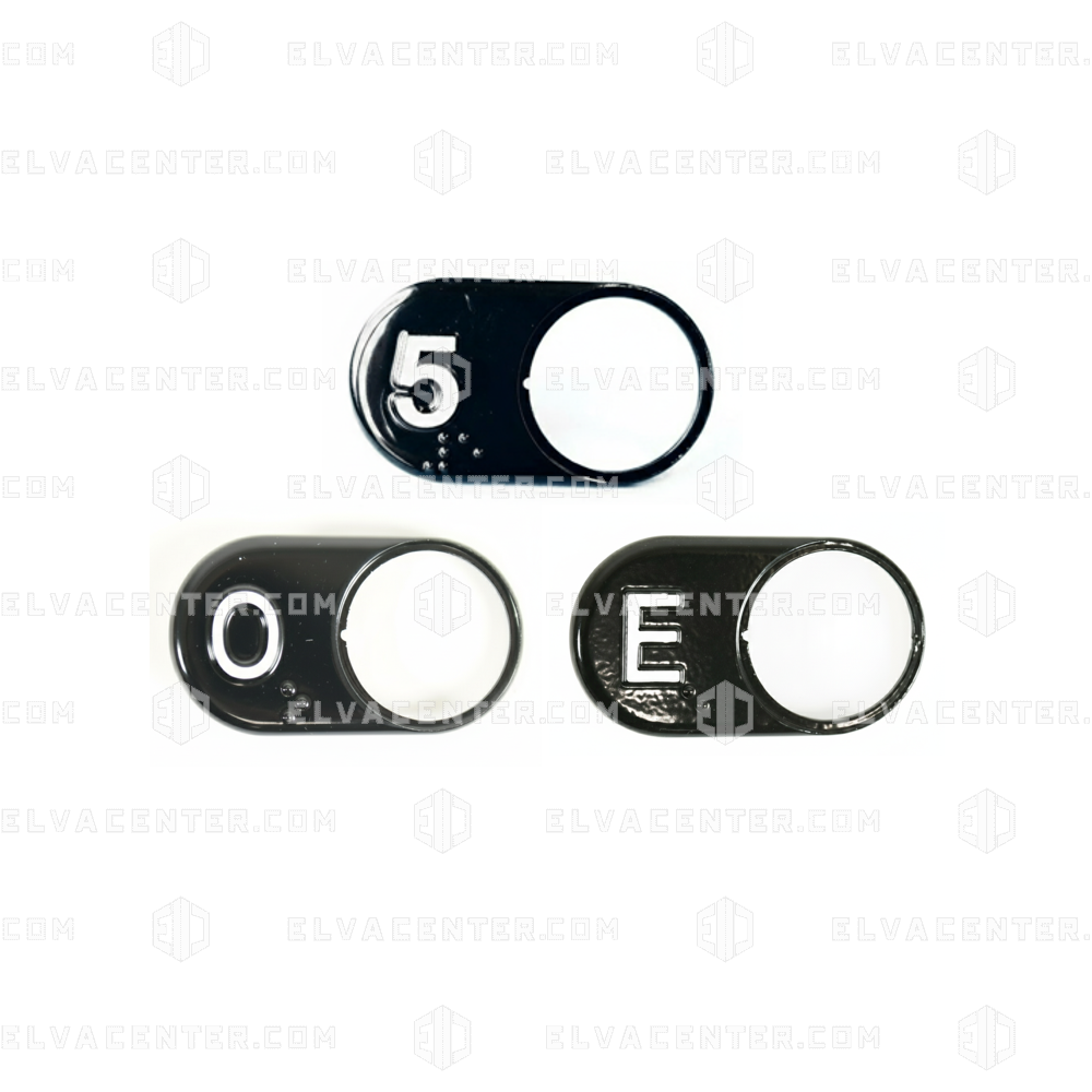 Sodimas, Chicklet Evolya – Gravur und mit/ohne Braille, bitte angeben