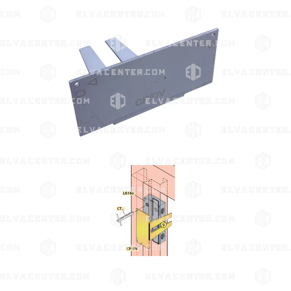 Door lock: CPDV - drill die for hole release