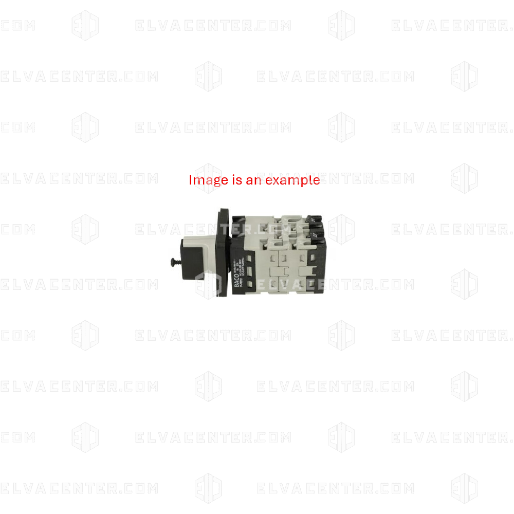 Baco, cam switch - rotary switch with 5 positions - only on request