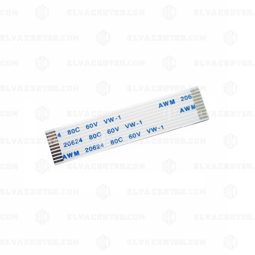 Flat cable FFC 10 pins, 1.0 pitch, l=50mm - for Schindler COP