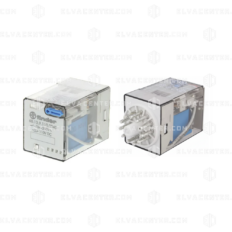 Finder, industrial plug-in relay 11-pin - 3 changeover contacts - 110 Vdc - 10 A