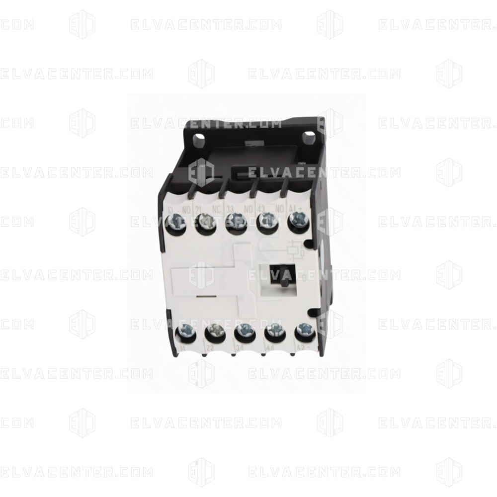 Eaton, Mini auxiliary relay - Coil 24 Vdc - 4A - 4 contacts - 3NO +1NC - contacts 400 Vac / 3A