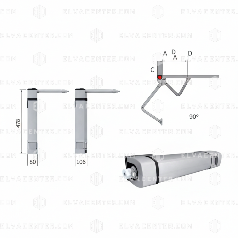 Came, Stylo 001 door opener