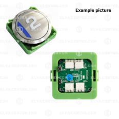 Kleemann, Push Button KLH-42R - 24V - Ø41MM - Blue - "Mention engraving with order"