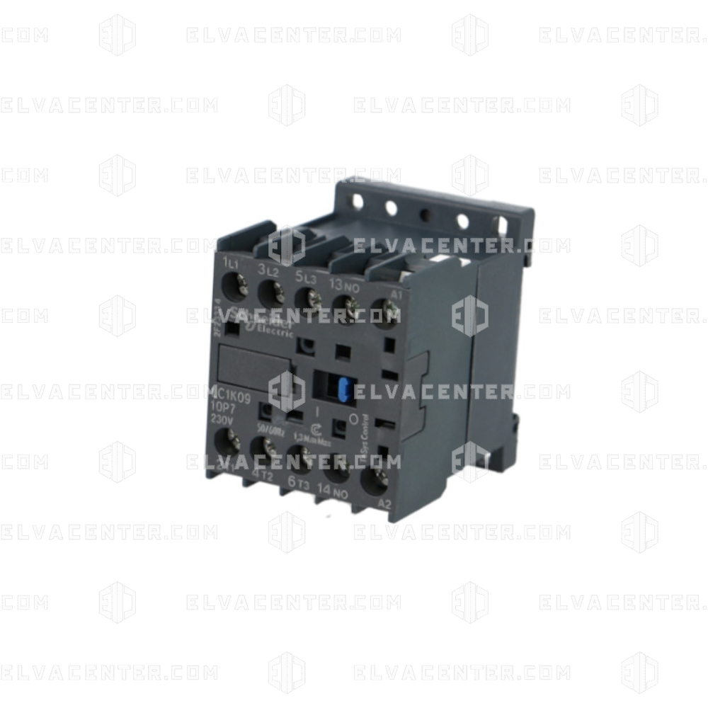 Schneider, Contactor Tesys - 3 polig + 1 NO - AC-3 - 400 V - 9 A - Spoel 230 Vac