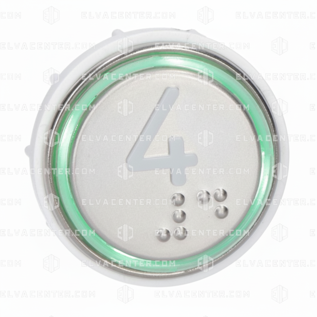 VEGA – Drucktaster Venus Dual Light grün/rot – „4“