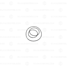 OTIS: set O-rings for plunger type D9753A/B - D.110 mm