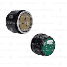 Push-button DDSQ - D2 - "-1" - Green - 3 pins
