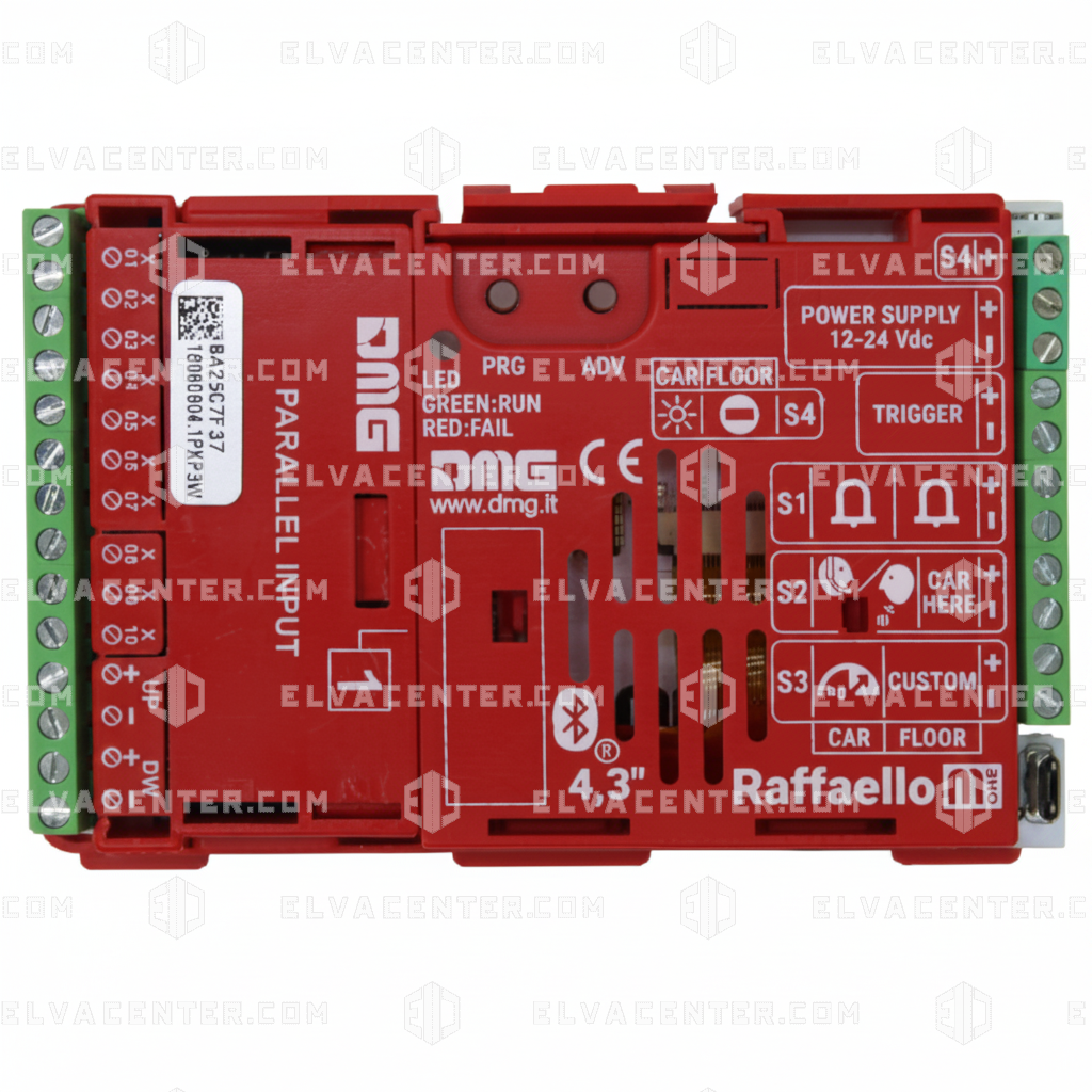 DMG, Display TFT Raffaello - 4.3