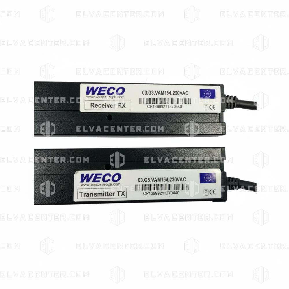 Weco, light curtain  G5 - 10 mm - 154 beams - 230Vac