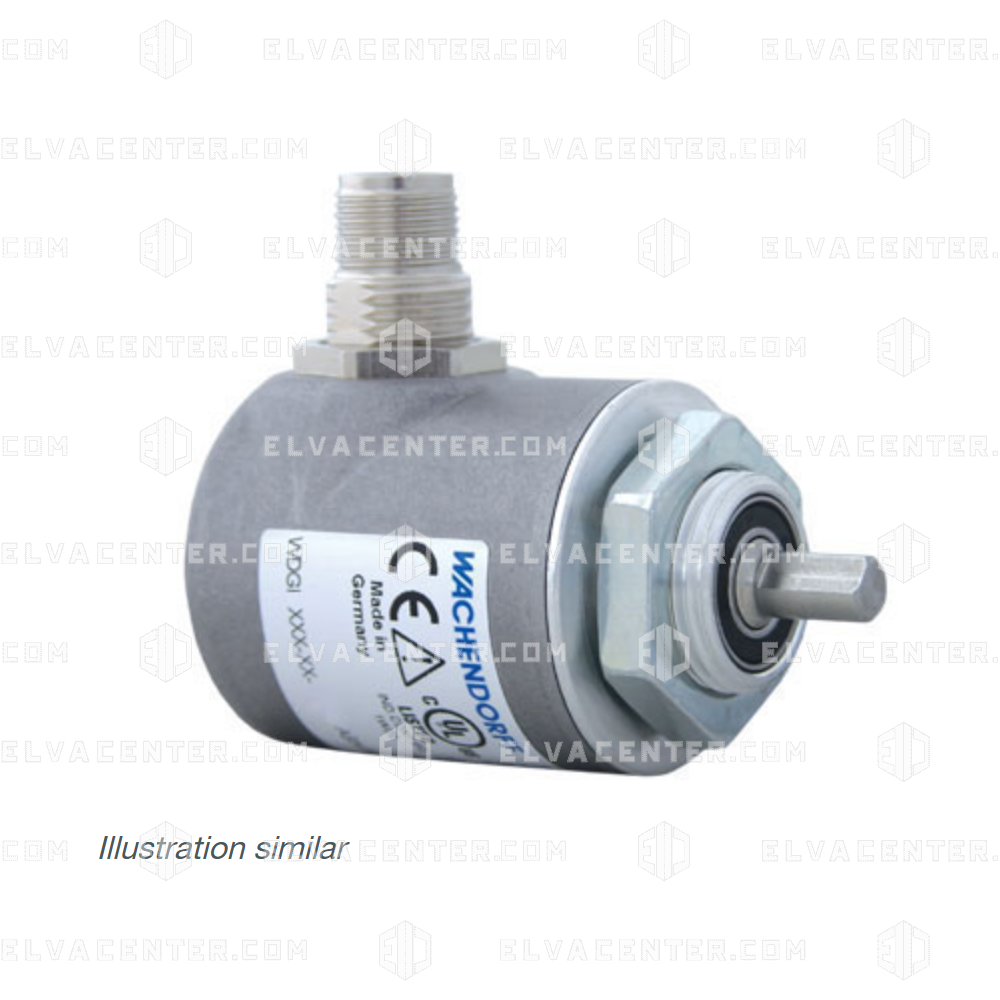 Wachendorff, incremental encoder - WDGI 36S-06-100-AB-N35-K2-030