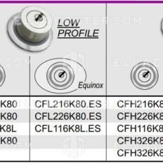 DMG, Key contact - Kaba 8 - 2P/1E - key 500