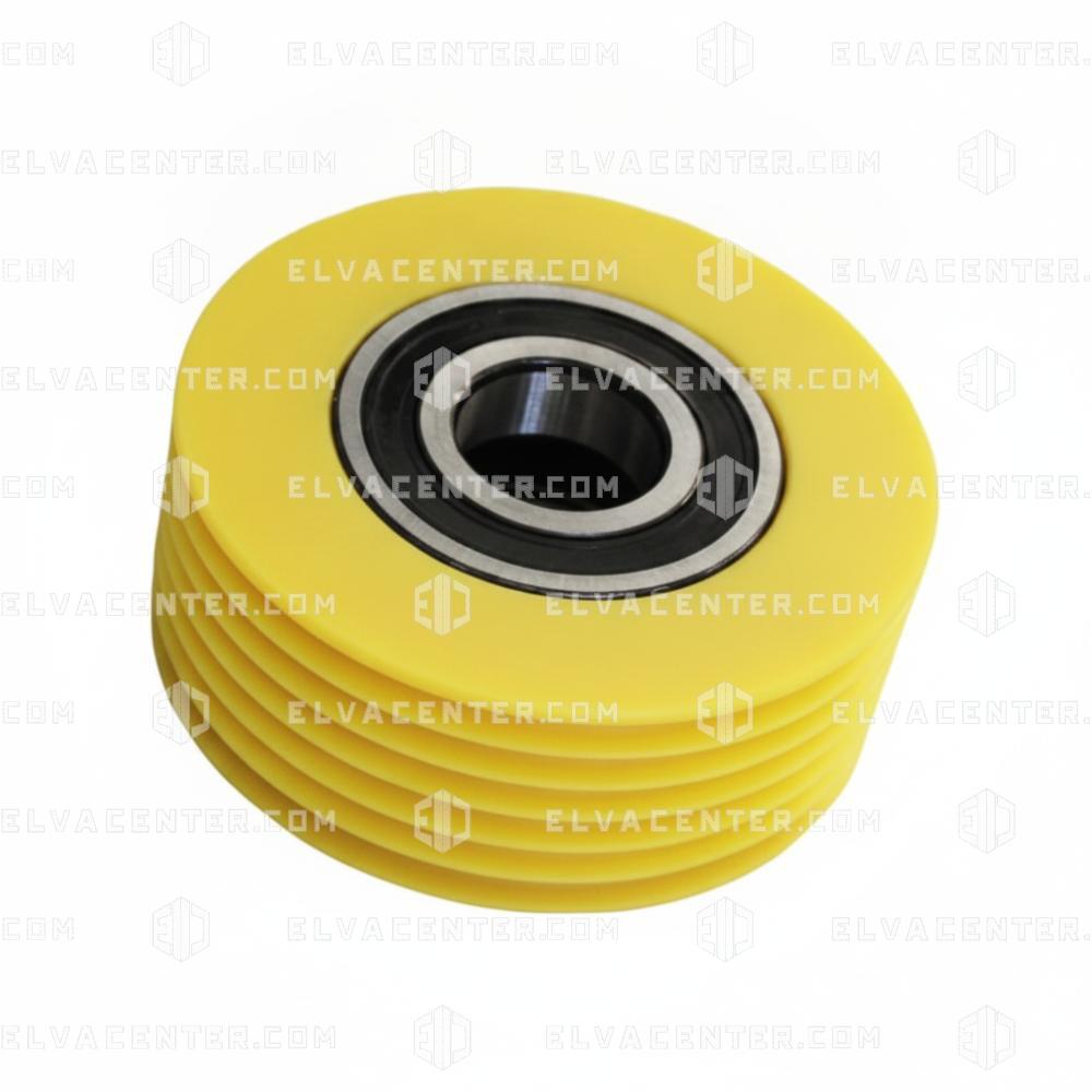 Orona, diverting pulley - M33 - Diameter 160 - 6 cables