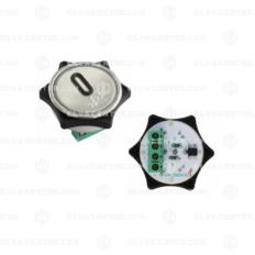 HUNTER, PUSH BUTTON - MD-7 1NO - 24V - RED - "0" Braille