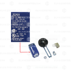 Telemecanique, switch - roller Ø 50mm - 1NC+1NO - 500V ULMP: 6KV AC15 240V 3A